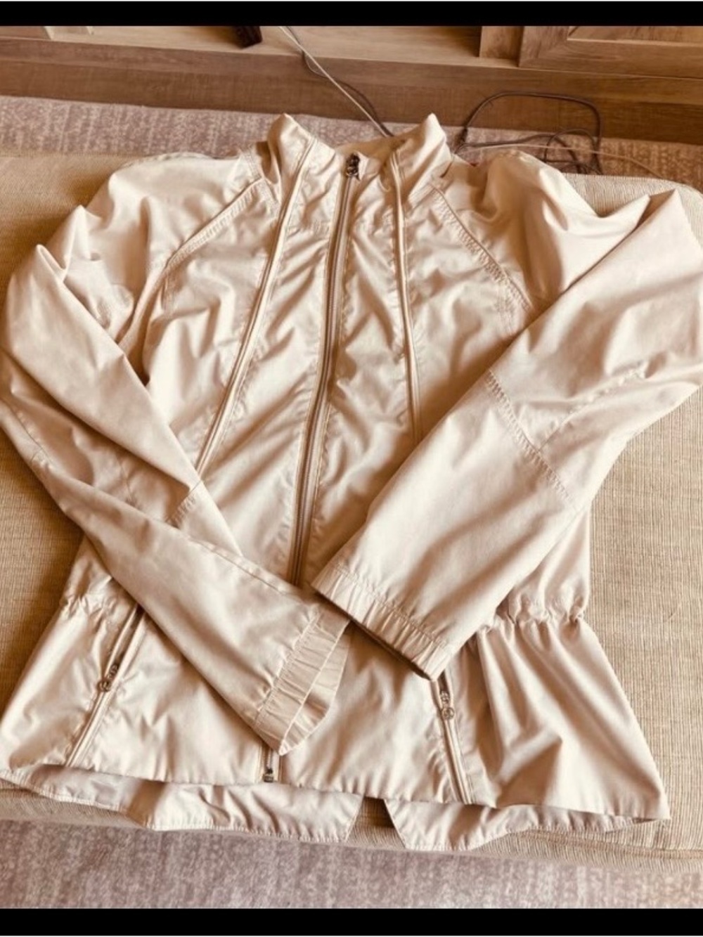 lululemon athletica white/lilac Zip-Front Utility Jacket